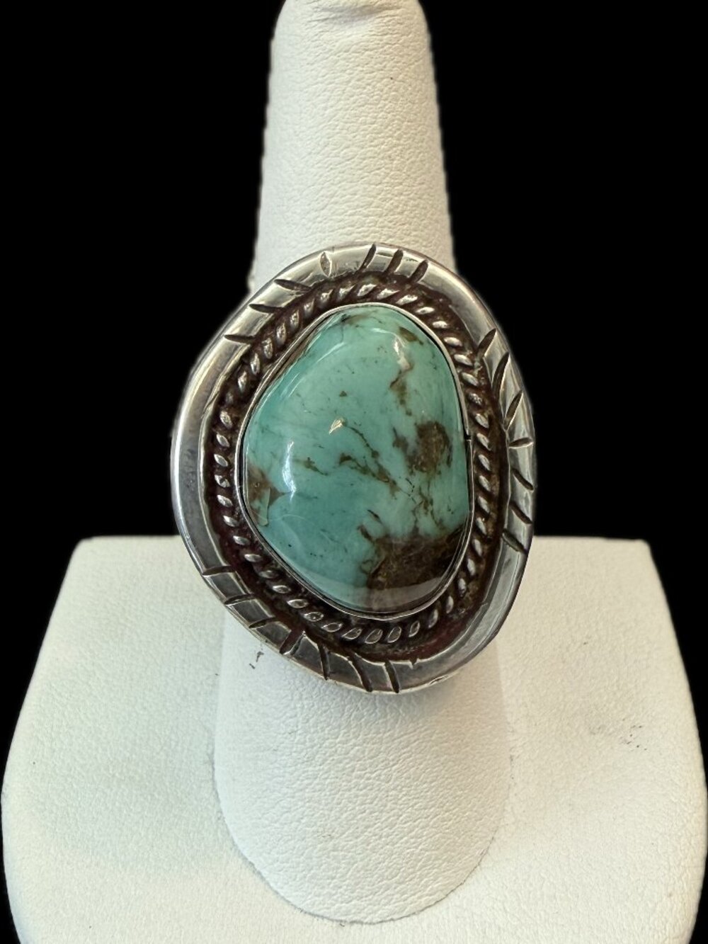 Vintage Native American Navajo 925 ring